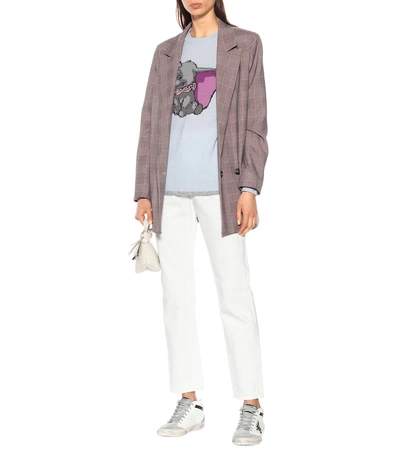 Shop Coach X Disney® Wool And Cashmere Sweater In Blue