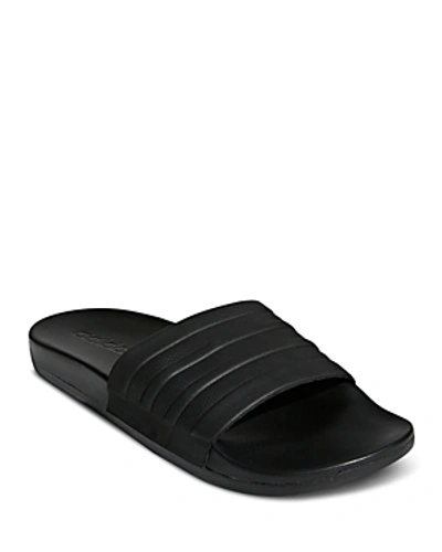 Adidas Originals Black Adilette Comfort Slides In Core Black/core Black |  ModeSens