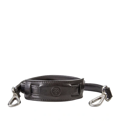 Shop Maxwell Scott Bags Top Quality Black Leather Bag Strap