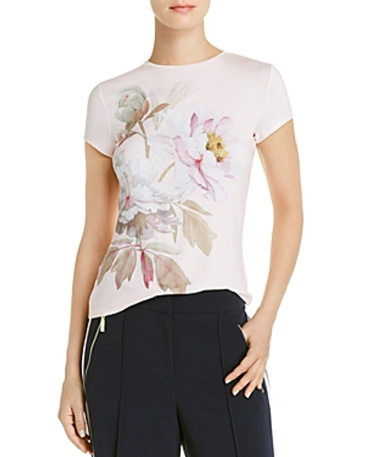 Shop Ted Baker Lorrene Butterscotch Tee - 100% Exclusive In Pale Pink