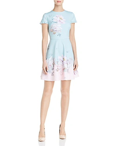 Shop Ted Baker Elene Butterscotch Dress - 100% Exclusive In Mint