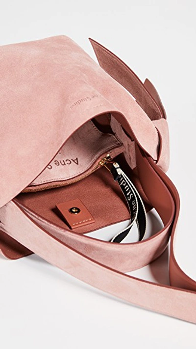 Shop Acne Studios Musubi Mini Bag In Pink