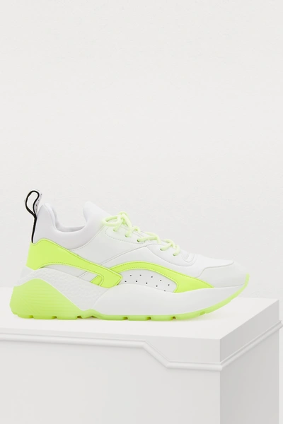 Shop Stella Mccartney Eclypse Sneakers In Yellow