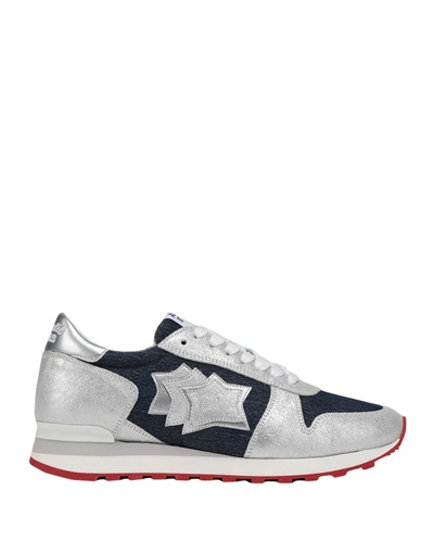 Shop Atlantic Stars Sneakers In Silver