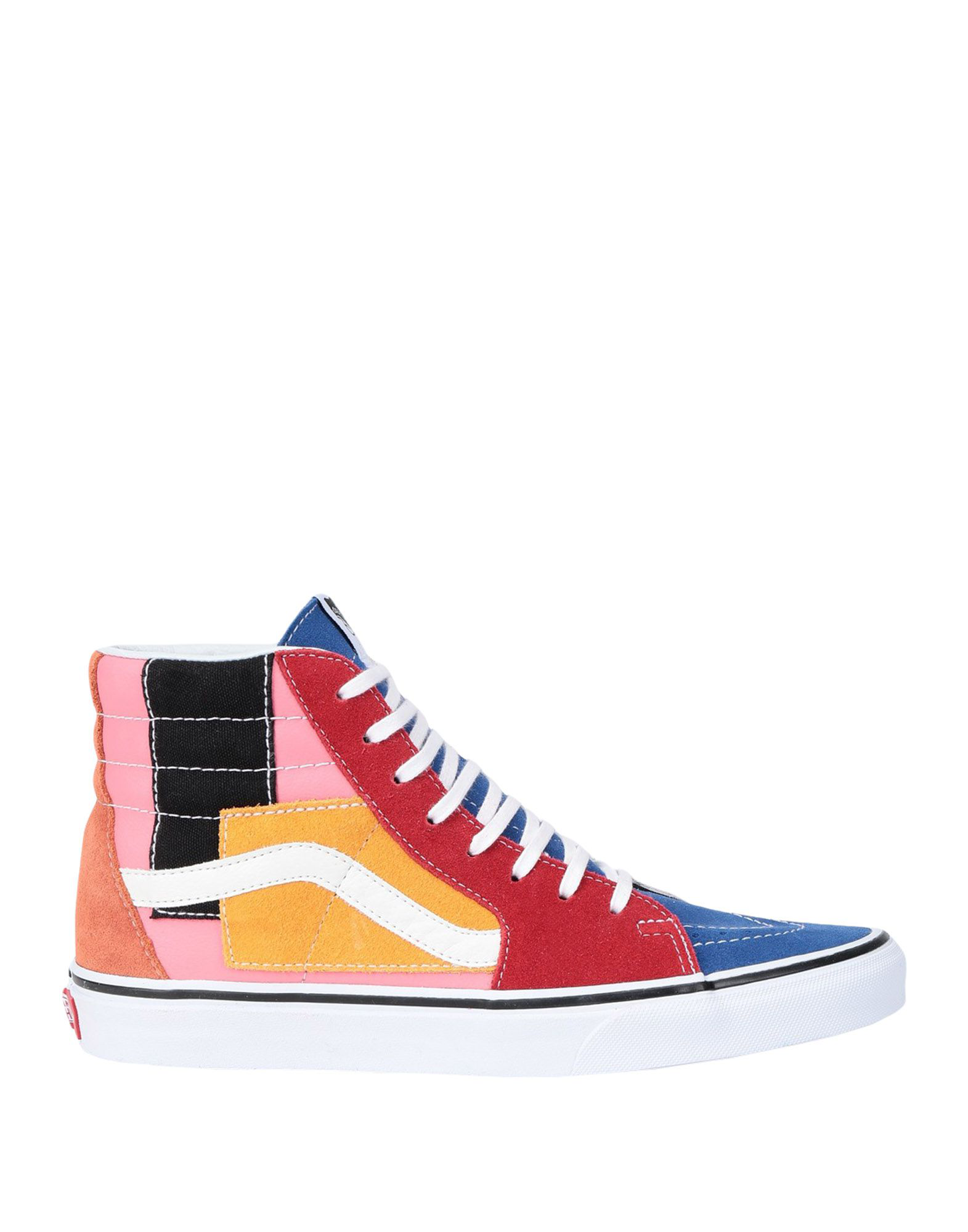 vans multicolor high top