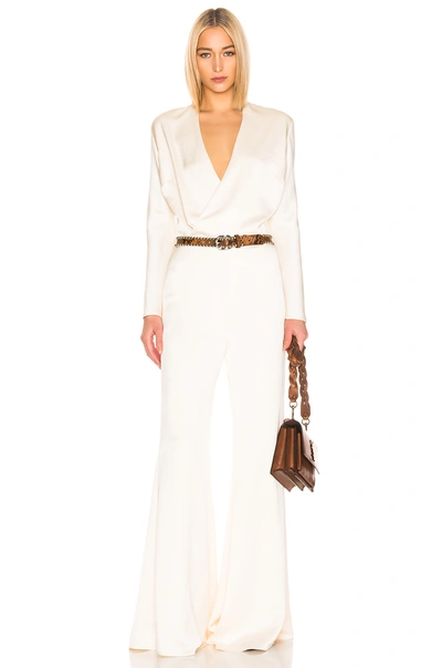 Shop Alexis Raine Jumpsuit In Ivory