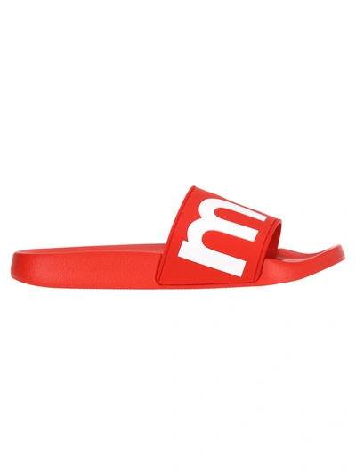 Shop Isabel Marant Howee Pool Slide In Red