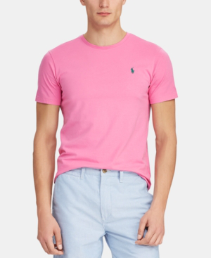 mens pink ralph lauren t shirt