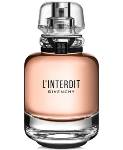 Shop Givenchy L'interdit Eau De Parfum Spray, 2.7 Oz.