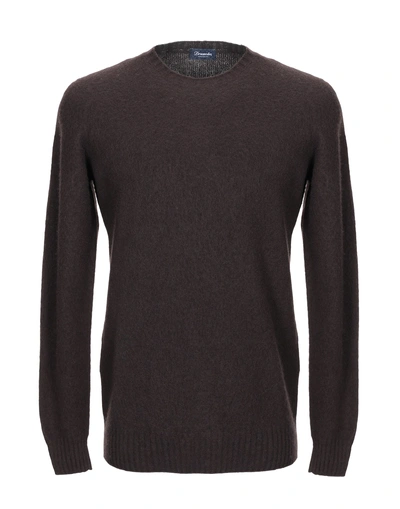 Shop Drumohr Sweaters In Brown