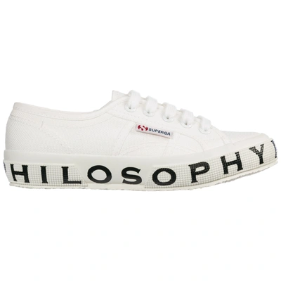 Shop Philosophy Di Lorenzo Serafini Women's Shoes Trainers Sneakers  Superga In White