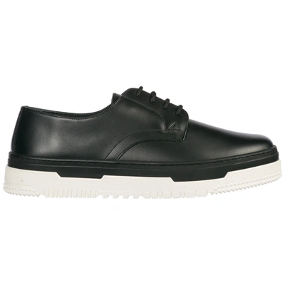 Shop Valentino Men's Classic Leather Lace Up Laced Formal Shoes Derby In Black