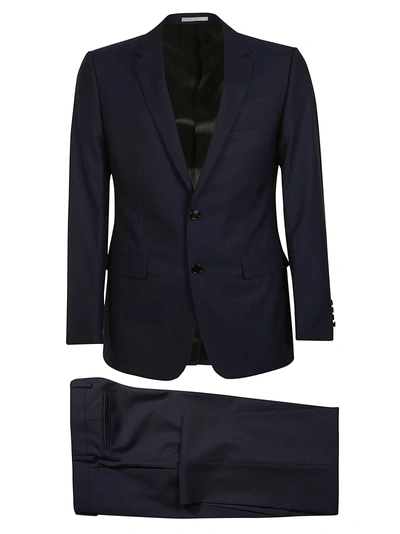 Shop Dior Classic Suit In Navy