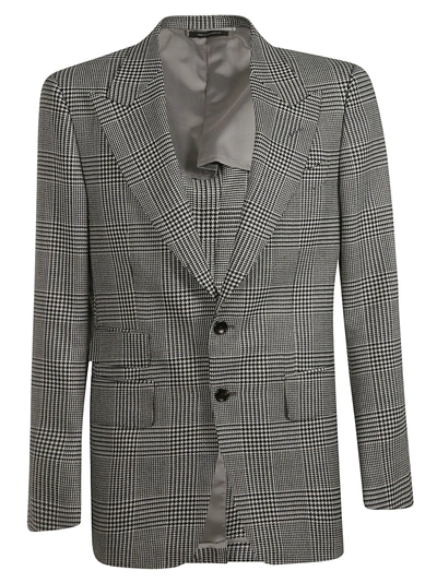 Shop Tom Ford Shelton Jacket In Grey
