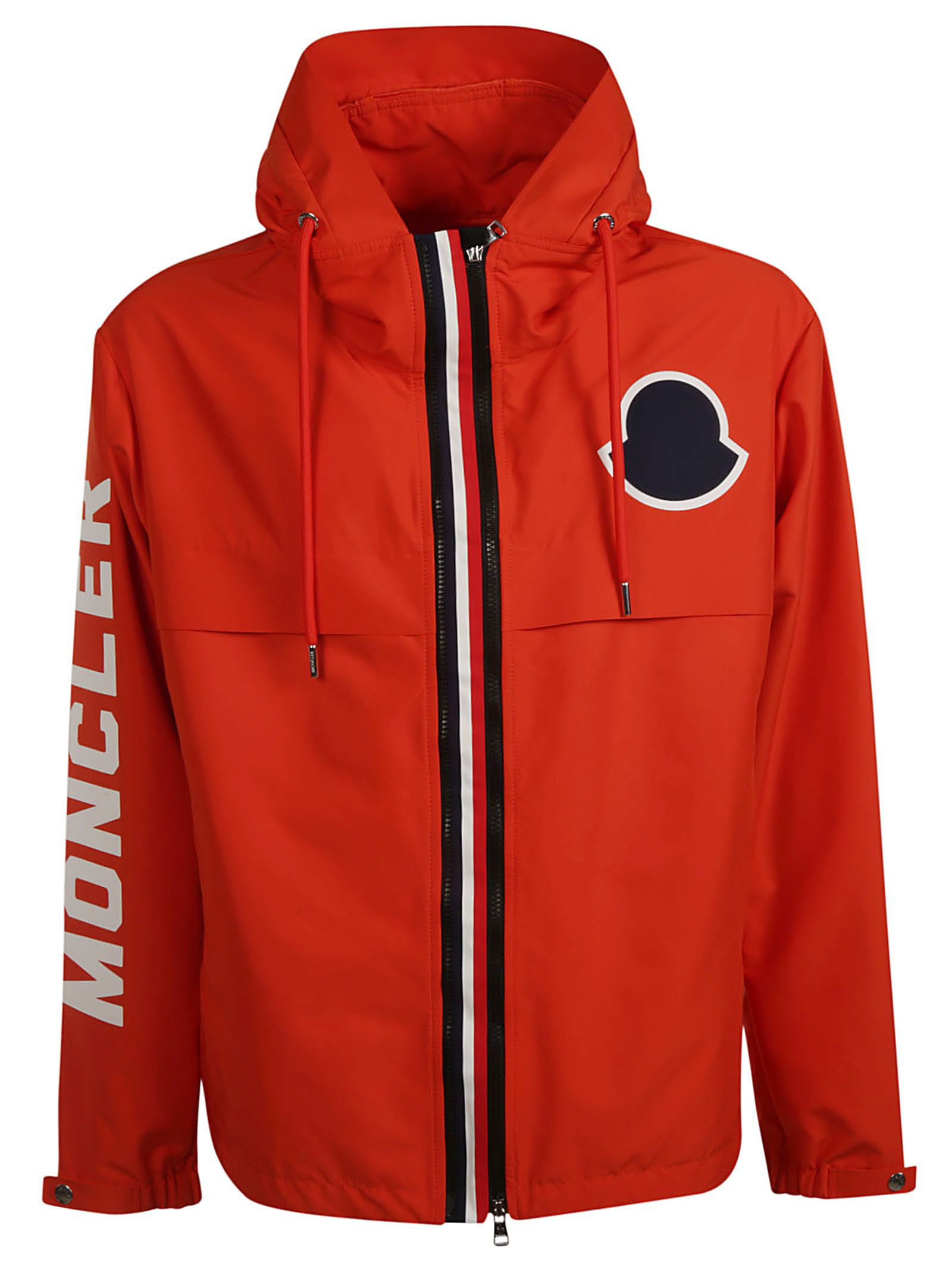 moncler red hoodie