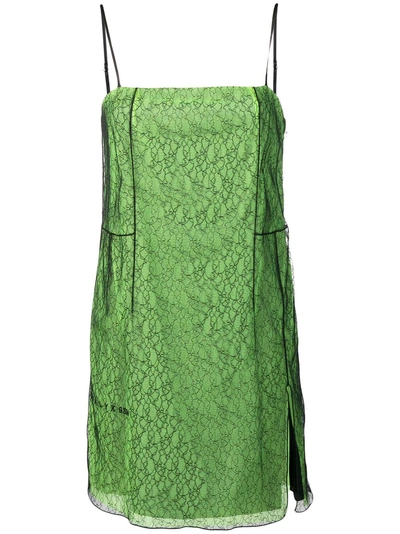 Shop Alyx 1017  9sm Etchings Dress - Green