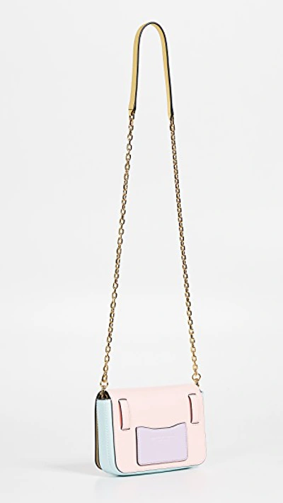 Shop Marc Jacobs M/l Hip Shot Belt Bag In Blush Multi