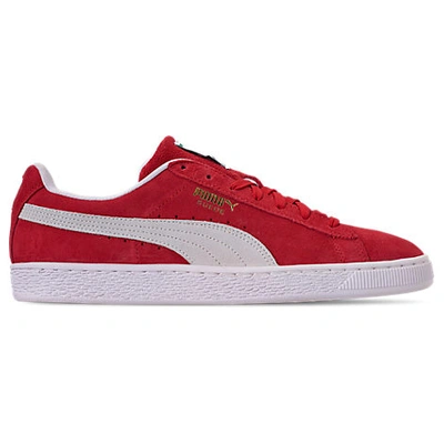 Shop Puma Suede Classic Casual Shoes In Red