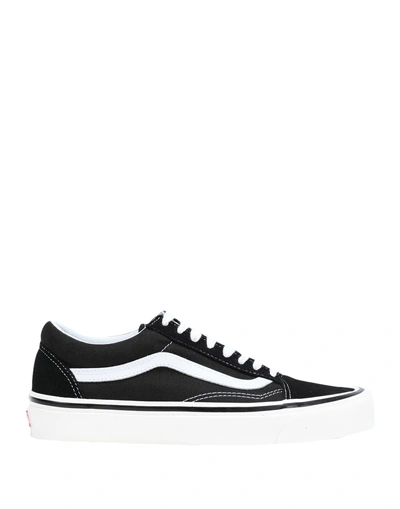 Vans Ua Old Skool 36 Dx (anaheim Factory) Woman Sneakers Black Size 6 Leather, Textile Fibers In Multi