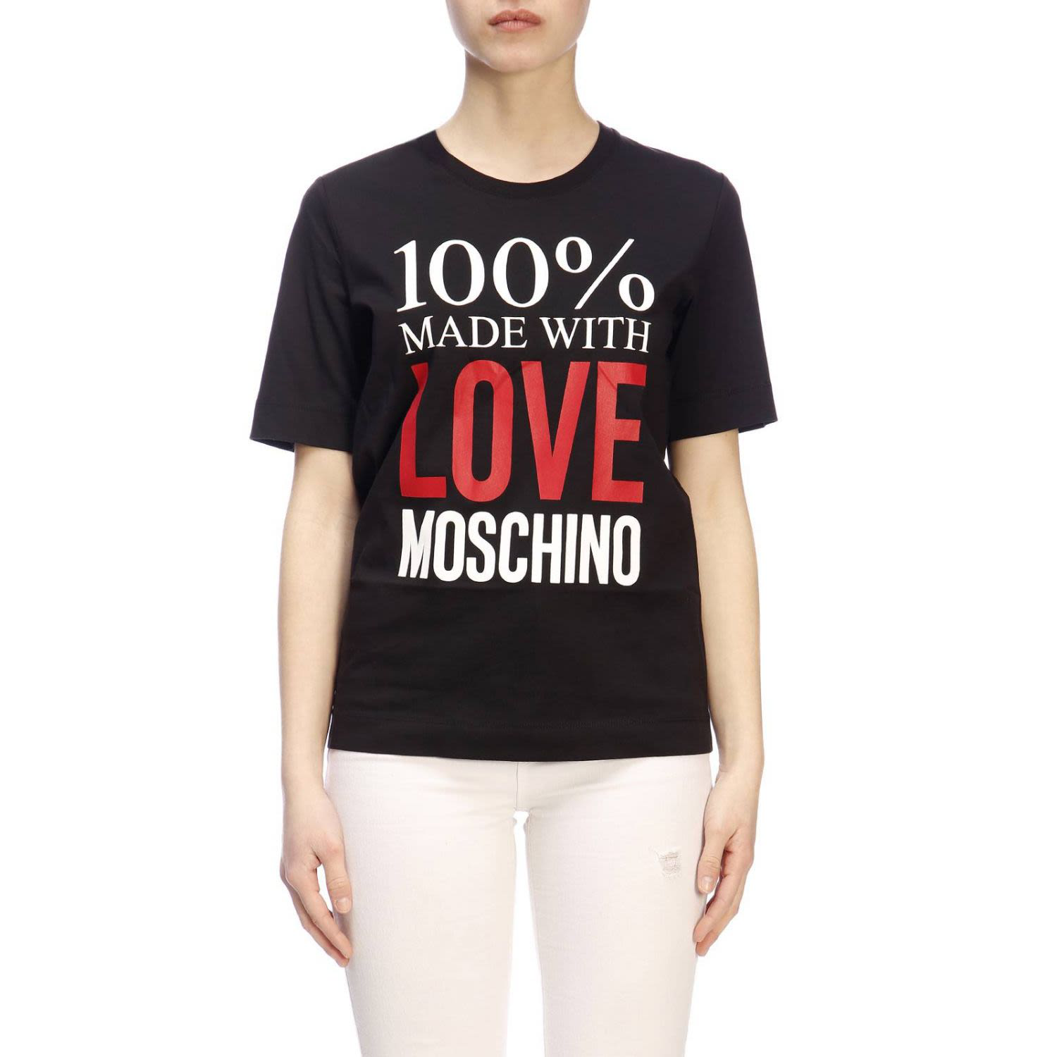 love moschino t shirt women's sale