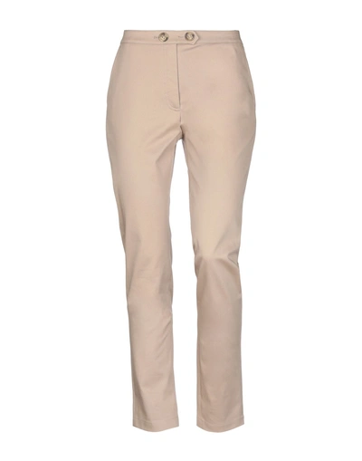 Shop Red Valentino Casual Pants In Sand
