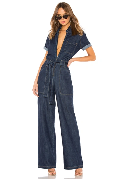Shop Wrangler Factory Floor Coverall In Rinse