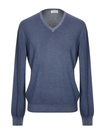Shop Gran Sasso Sweaters In Blue