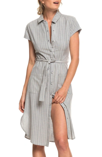 Shop Roxy Sunday Morning Market Shirtdress In Turbulance