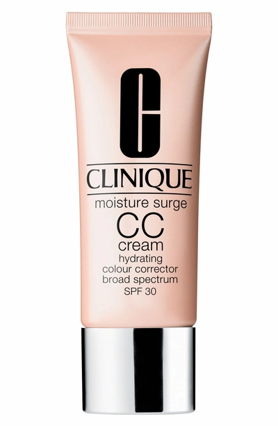 Shop Clinique Moisture Surge Cc Cream Hydrating Colour Corrector Broad Spectrum Spf 30 In Natural