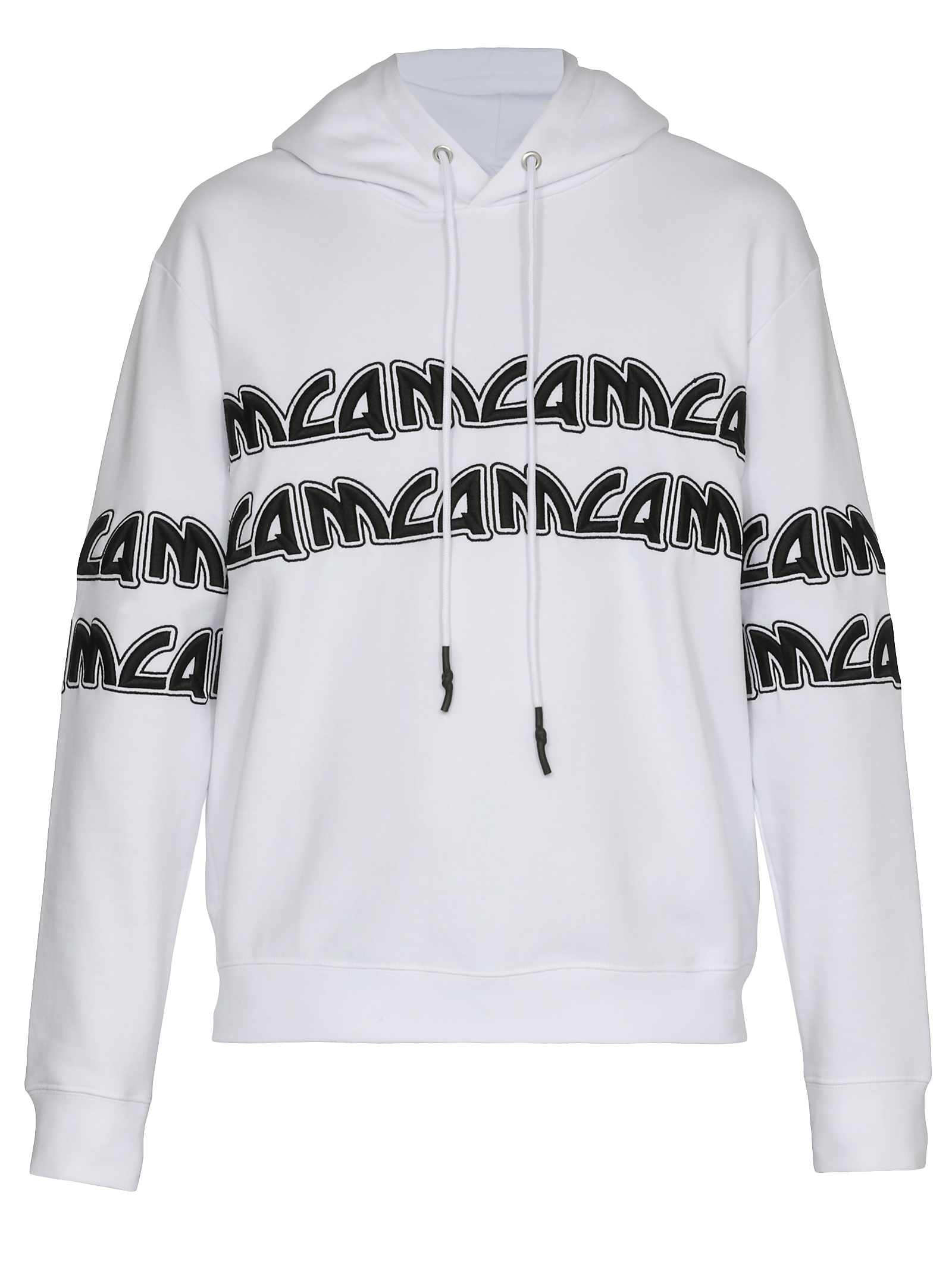 mcq logo hoodie