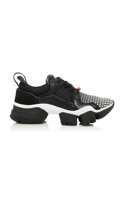 Shop Givenchy  Jaw Black And White Sneaker 