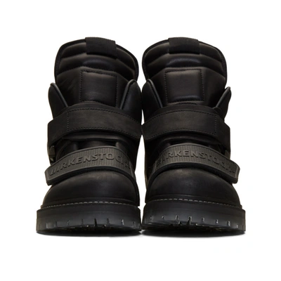 Shop Rick Owens Black Birkenstock Edition Hancock Rotterhiker Sneakers In 9999r Black