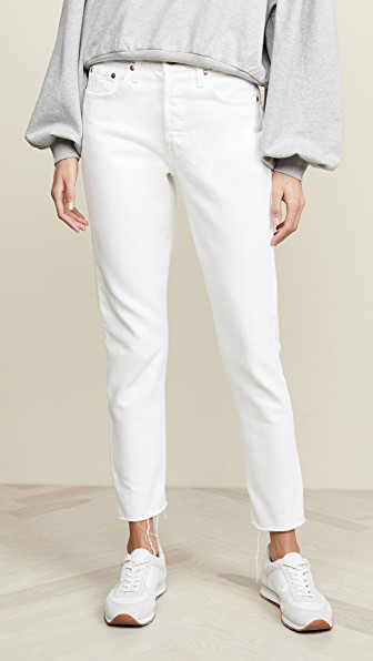 501 skinny white