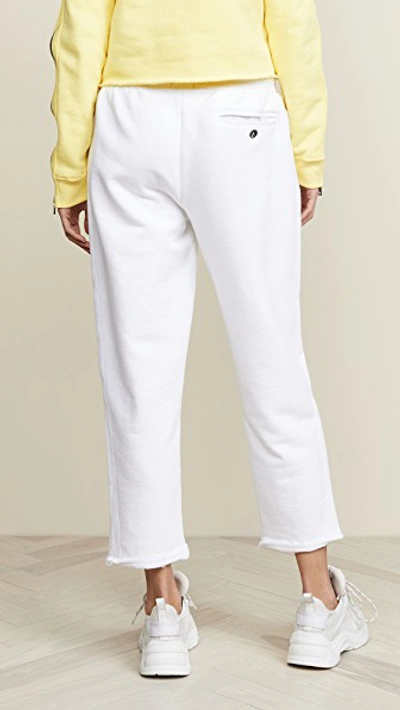 Shop Atm Anthony Thomas Melillo French Terry Pants In White