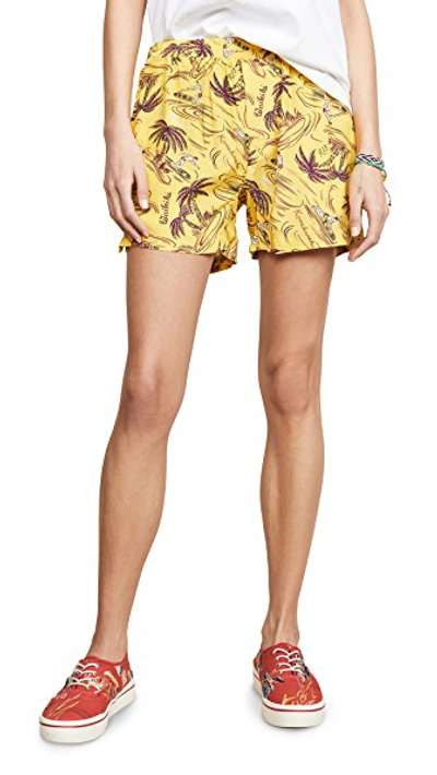 R13 Boxer Shorts In Yellow Surfer ModeSens