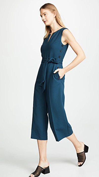 Shop Club Monaco Klauss Jumpsuit In Canyon Blue