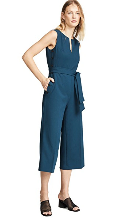 Shop Club Monaco Klauss Jumpsuit In Canyon Blue