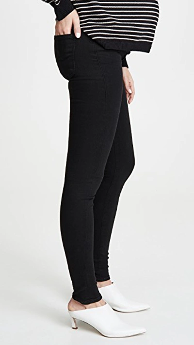 Shop Citizens Of Humanity Maternity Rocket Over The Belly Jeans In All Black