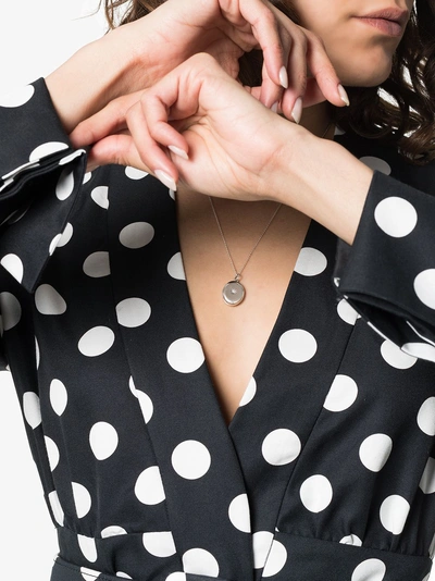 Shop Sasha Samuel Sterling Silver Jess Locket Necklace In Metallic