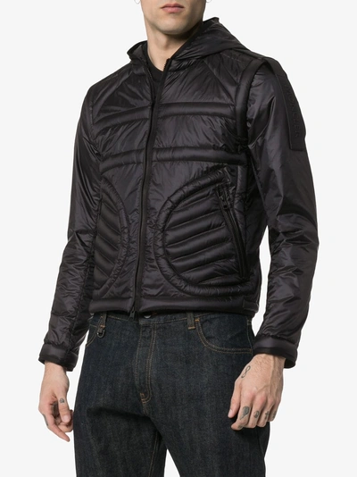 Shop Moncler Genius Moncler X Craig Green 'apex' Daunenjacke In Schwarz