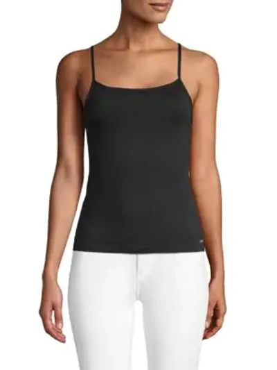 Shop Calvin Klein Two Pack Camisole Set In Black