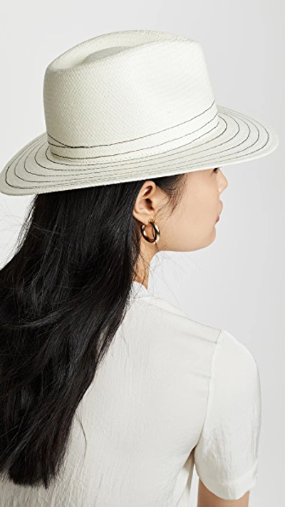 Shop Rag & Bone Packable Fedora In Ivory