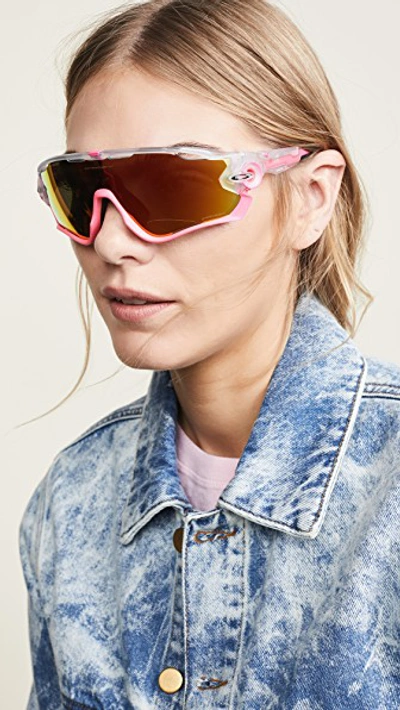 Oakley Jawbreaker Sunglasses In Crystal Pop Ruby | ModeSens