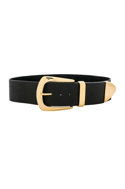 Shop B-low The Belt Jordana Belt In Black Gold