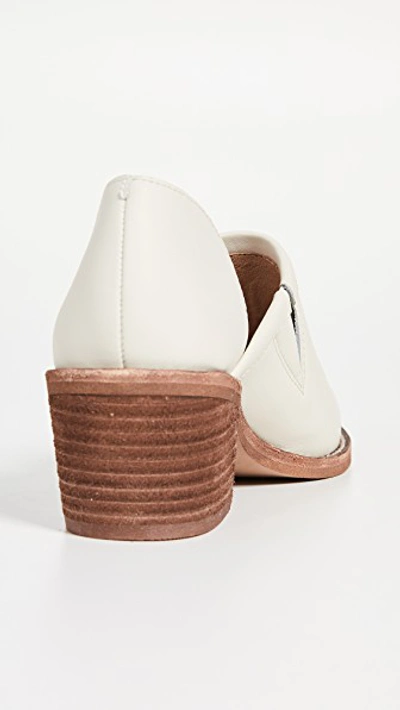 Shop Madewell The Brady Lowcut Booties In Vintage Canvas