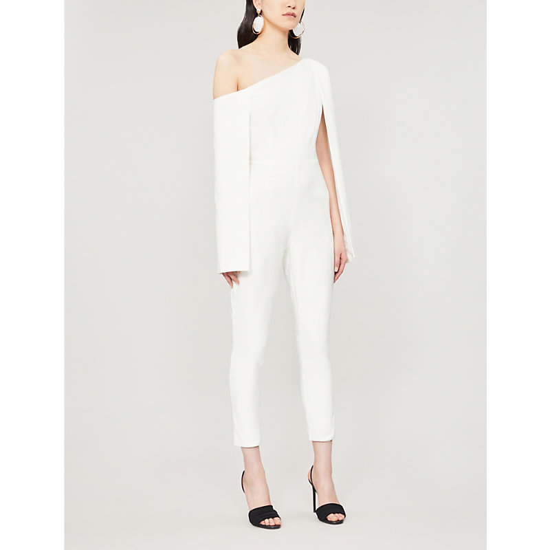 lavish alice one shoulder jumpsuit
