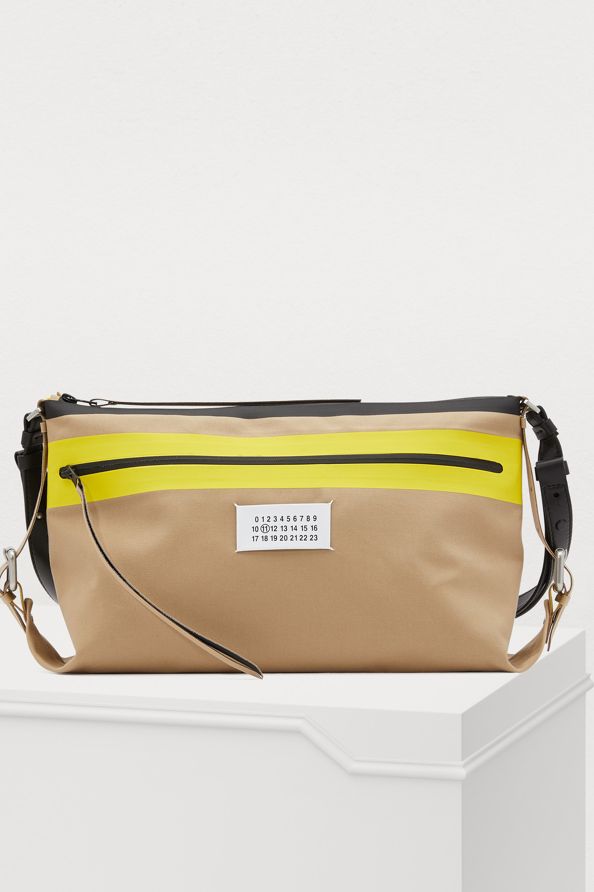 Maison Margiela Leather Crossbody Bag | ModeSens