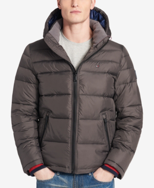 tommy hilfiger men's quilted jacket