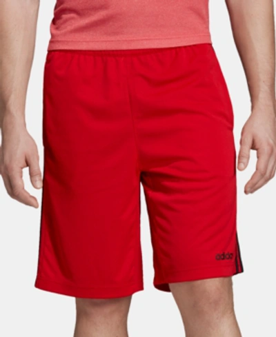Shop Adidas Originals Adidas Men's Designed 2 Move Climacool Training Shorts In Scarlet/blk