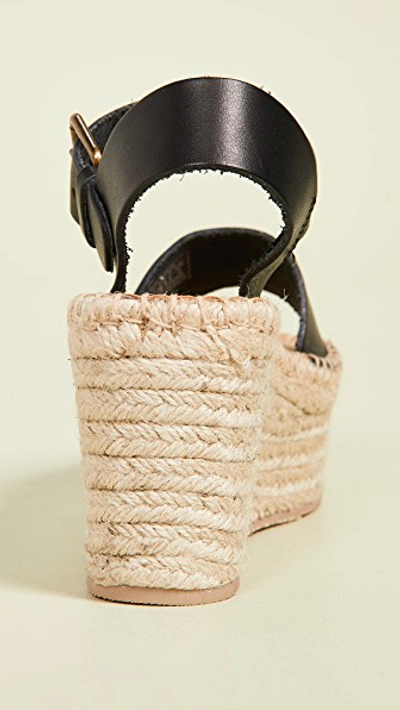 Shop Soludos Minorca High Platform Sandals In Black